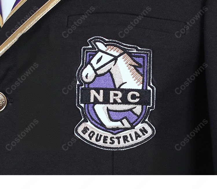 ディズニー ツイステッドワンダーランド クラブ・ウェア リドル・ローズハート コスプレ衣装-8