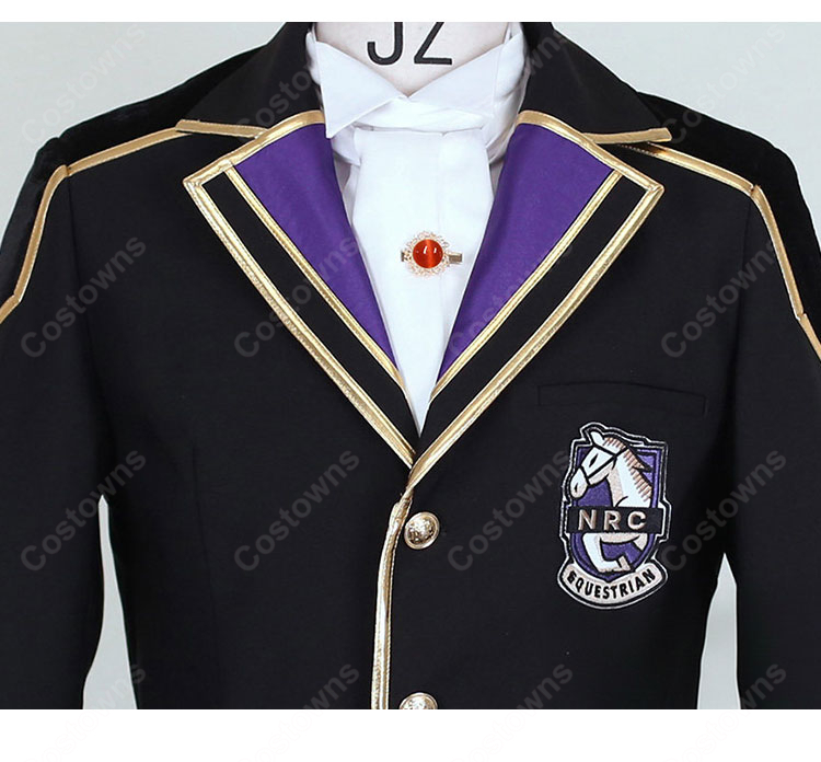 ディズニー ツイステッドワンダーランド クラブ・ウェア リドル・ローズハート コスプレ衣装-6