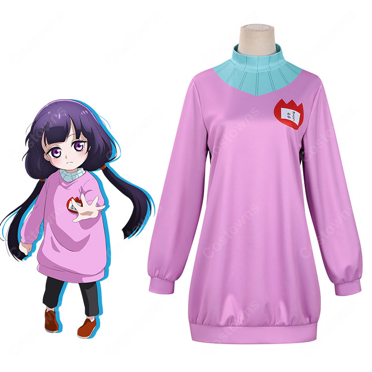 カヤちゃんはコワくない 佐藤神八 カヤ コスプレ衣装-1