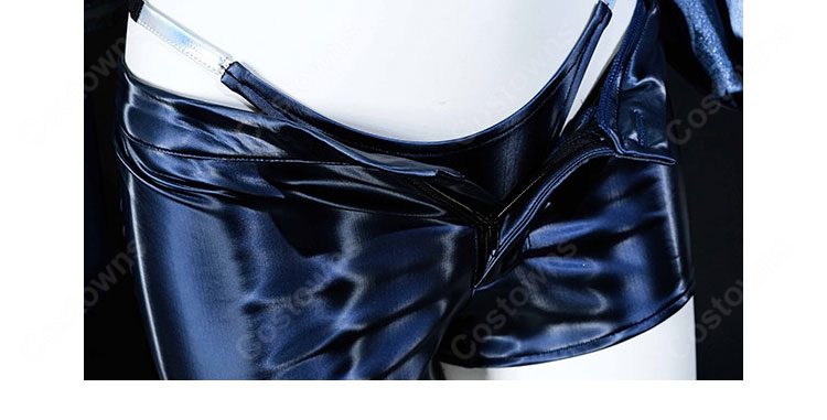 アズールレーン ニュージャージー ブラック・プレリュード コスプレ衣装 レースクイーン衣装-7