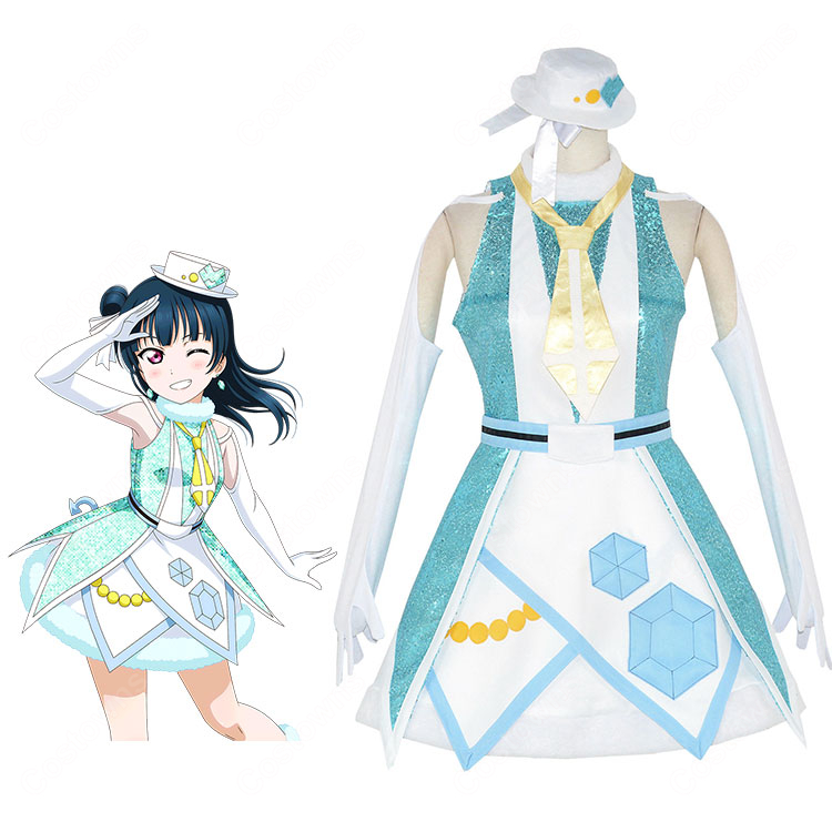 ラブライブ！ スクールアイドルフェスティバル 聖なるリトルデーモン 津島善子 コスプレ衣装-1