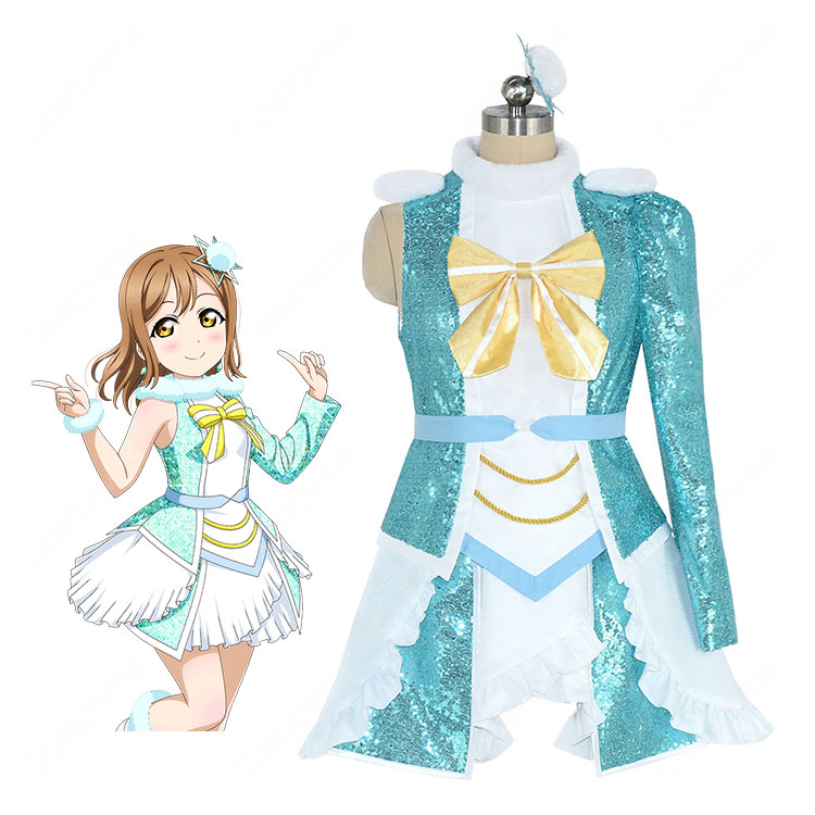 ラブライブ！ スクールアイドルフェスティバル 自己ベスト更新ずら♪ 国木田花丸 コスプレ衣装-1