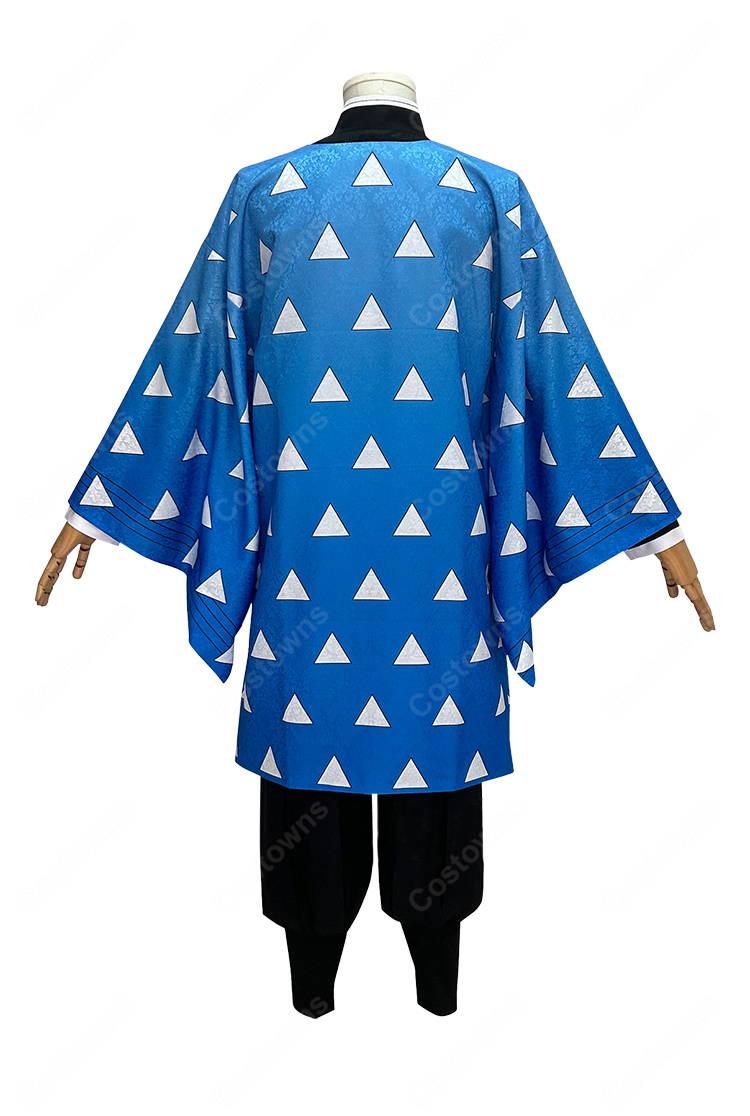 鬼滅の刃 雷の呼吸 獪岳 コスプレ衣装 鬼殺隊隊服-3