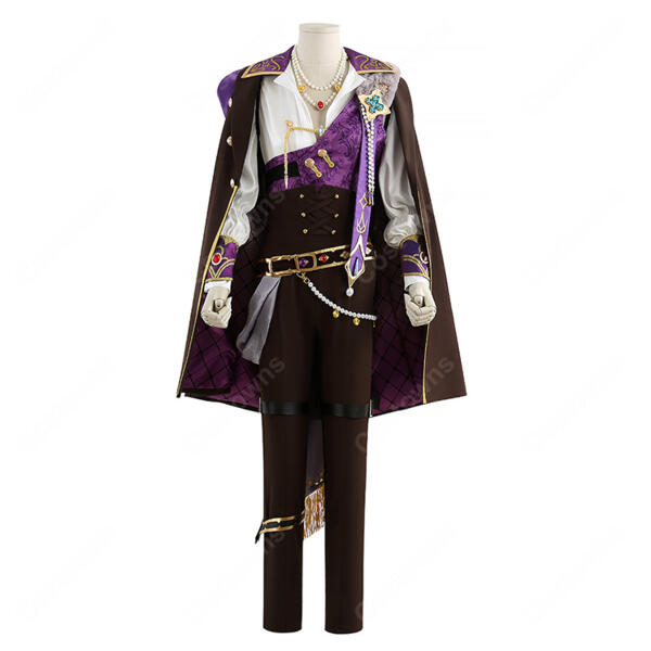 あんさんぶるスターズ！！ 天城燐音 羽風薫 七種茨 月永レオ ロイヤルフラッシュ衣装 コスプレ衣装 オーダメイド可元の画像