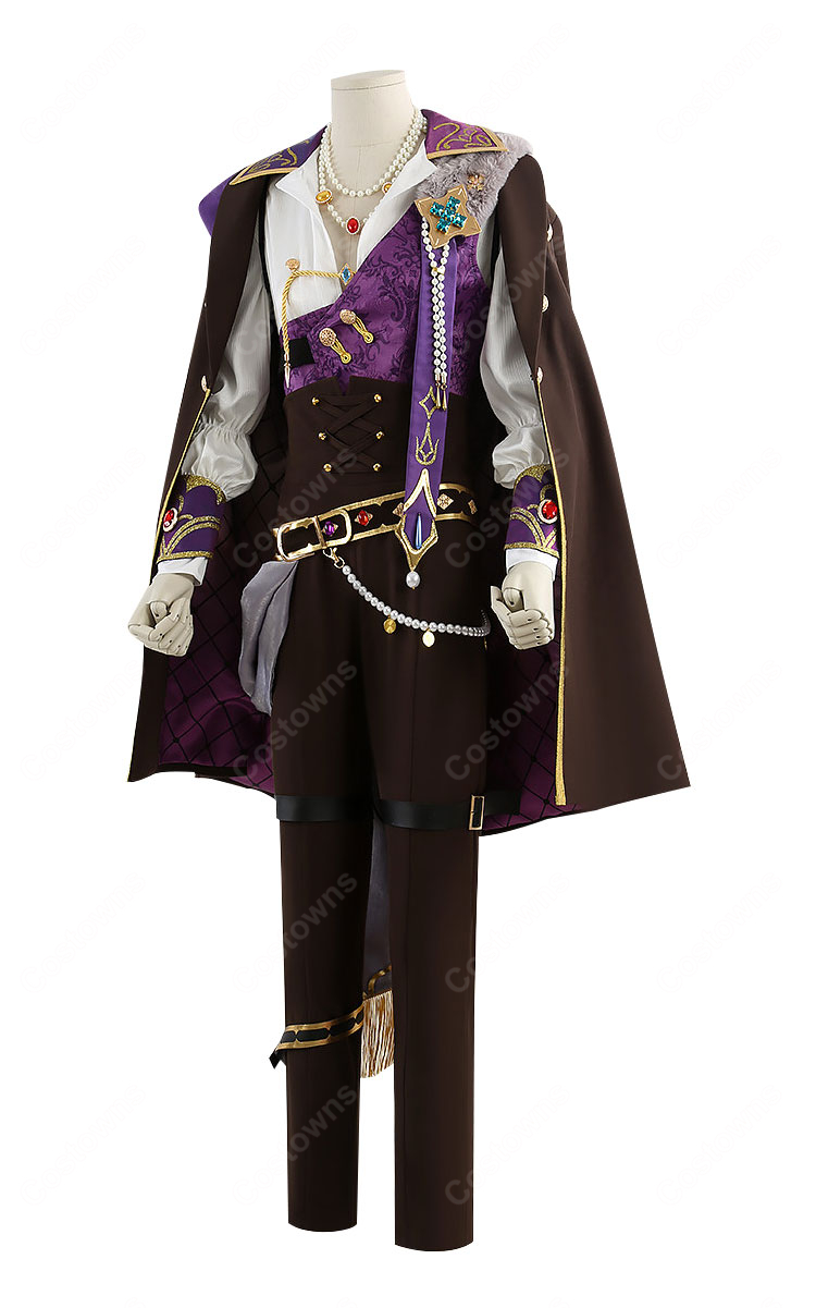 あんさんぶるスターズ!! 天城燐音 羽風薫 七種茨 月永レオ ロイヤルフラッシュ衣装 コスプレ衣装-4