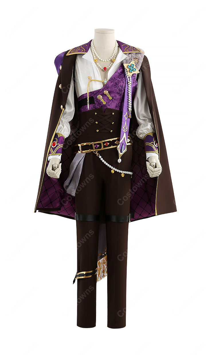 あんさんぶるスターズ!! 天城燐音 羽風薫 七種茨 月永レオ ロイヤルフラッシュ衣装 コスプレ衣装-2