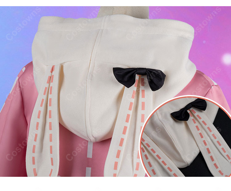 プロジェクトセカイ カラフルステージ! feat. 初音ミク 鳳えむ 草薙寧々 お出かけ服 おさんぽうさちゃんコーデ コスプレ衣装-5