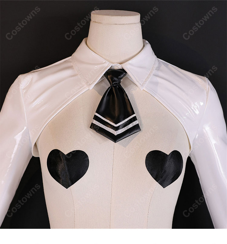 勝利の女神:NIKKE ブラン 逆バニーガール衣装 コスプレ衣装-6