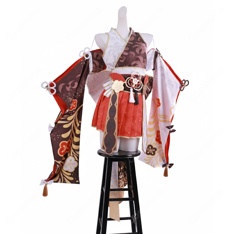 hololive ホロライブ 百鬼あやめ 7周年記念 天女繚華 花吹雪 コスプレ