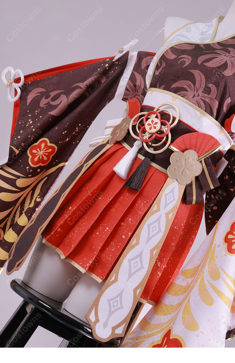 hololive ホロライブ 百鬼あやめ 7周年記念 天女繚華 花吹雪 コスプレ衣装-8