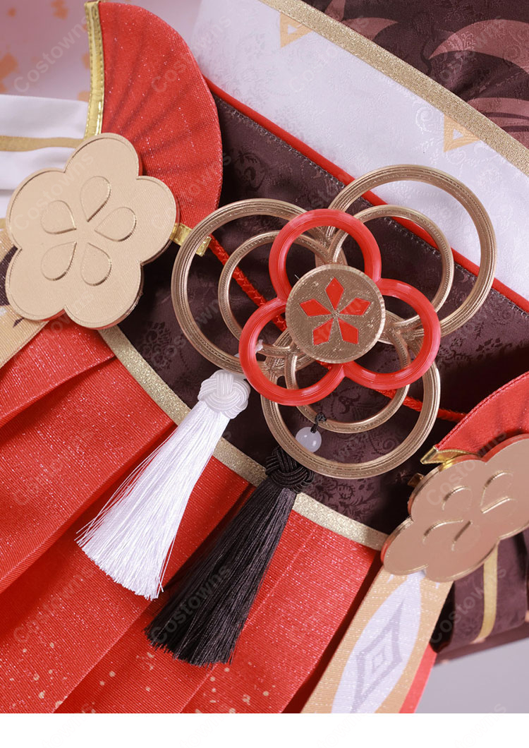 hololive ホロライブ 百鬼あやめ 7周年記念 天女繚華 花吹雪 コスプレ衣装-10