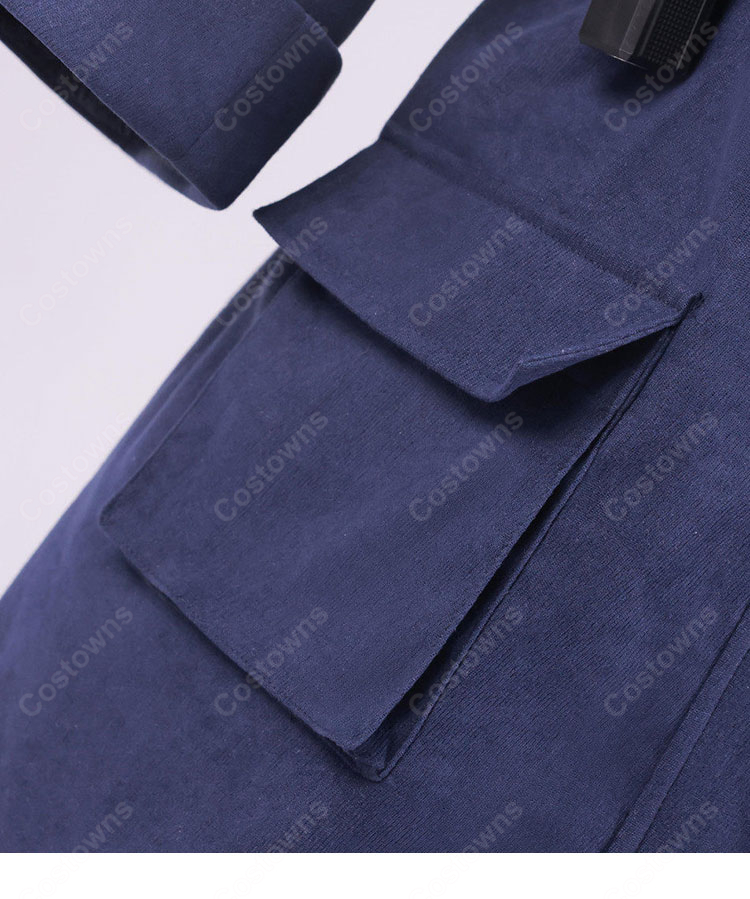 VTuber Dooby トビネズミ 鉄道制服 コスプレ衣装-12