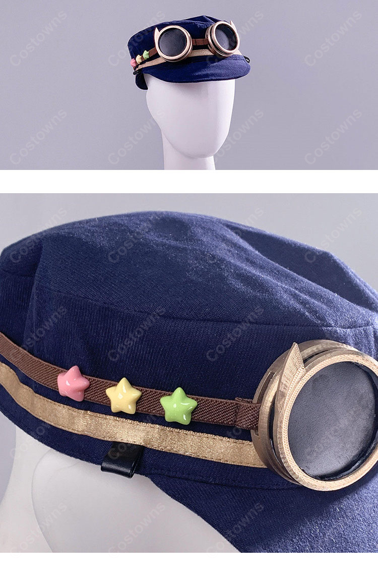 VTuber Dooby トビネズミ 鉄道制服 コスプレ衣装-21