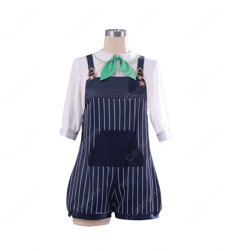 VTuber Dooby トビネズミ 鉄道制服 コスプレ衣装-6