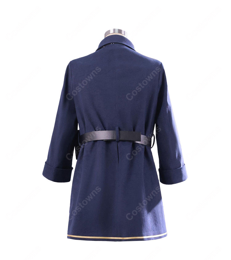 VTuber Dooby トビネズミ 鉄道制服 コスプレ衣装-5