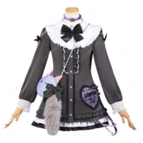 プロジェクトセカイ カラフルステージ！ feat. 初音ミク 25時、ナイトコードで。 × 巡音ルカ キャットラビング 東雲絵名 コスプレ衣装(コスプレ)