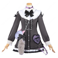 プロジェクトセカイ カラフルステージ！ feat. 初音ミク 25時、ナイトコードで。 × 巡音ルカ キャットラビング 東雲絵名 コスプレ衣装(202×202)