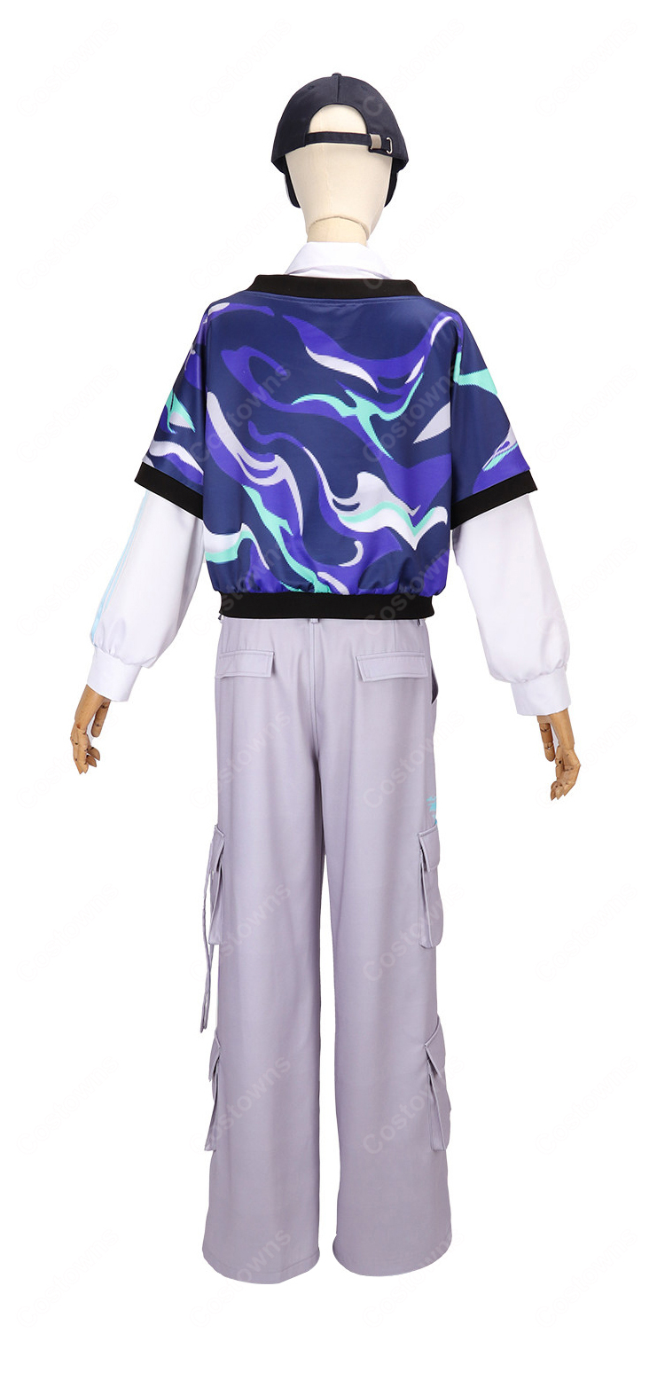 にじさんじ 花籠つばさ デフォルト衣装 コスプレ衣装-3