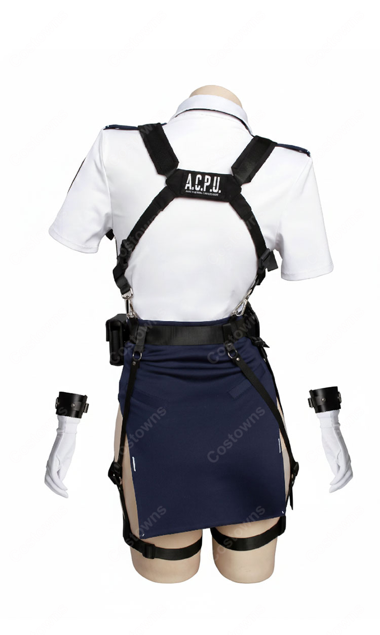 勝利の女神:NIKKE D:キラーワイフ シークレットポリス コスプレ衣装-5