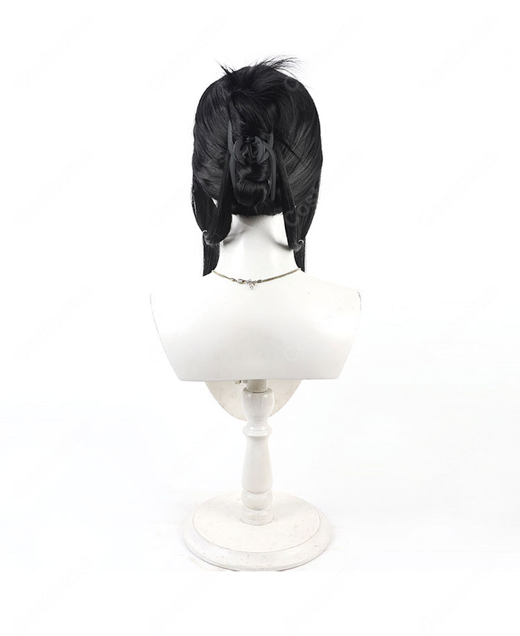 勝利の女神:NIKKE D：キラーワイフ コスプレウィッグ-5