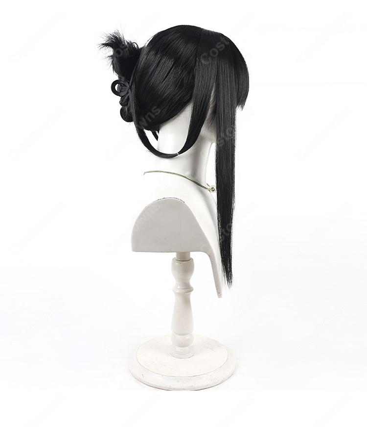 勝利の女神:NIKKE D：キラーワイフ コスプレウィッグ-3