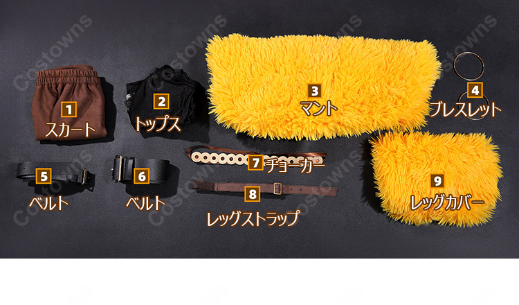 ワンピース エルバフ編 ナミ コスプレ衣装-8