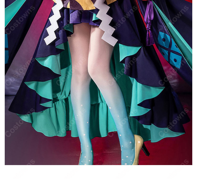 超かぐや姫！ 月見ヤチヨ Tell Your World  コスプレ衣装-8