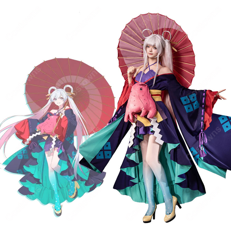 超かぐや姫！ 月見ヤチヨ Tell Your World  コスプレ衣装-1