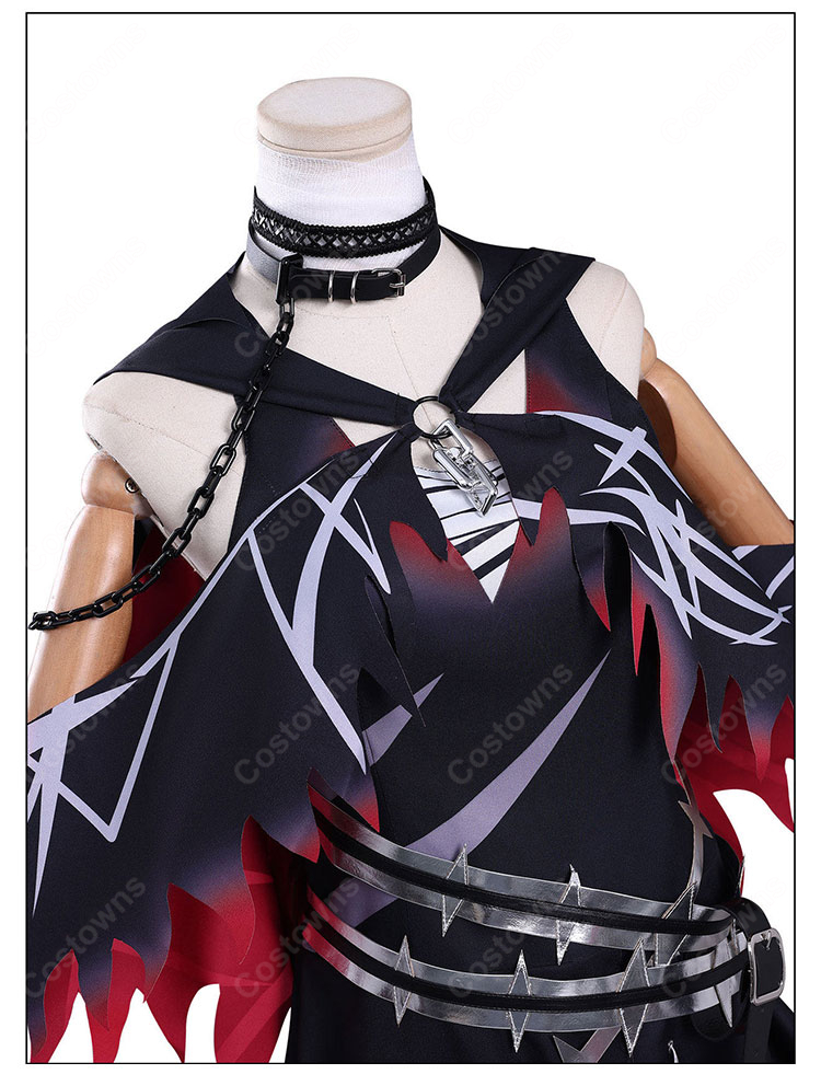 魔法少女ノ魔女裁判 紫藤アリサ コスプレ衣装-5