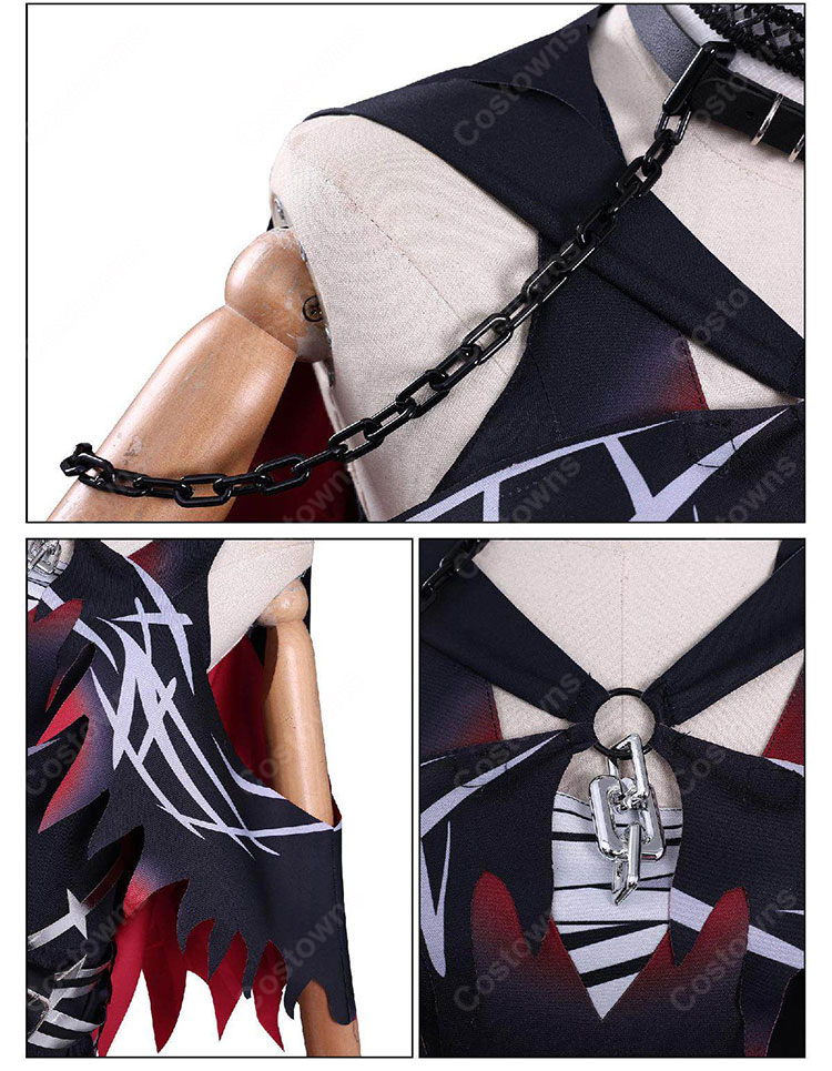 魔法少女ノ魔女裁判 紫藤アリサ コスプレ衣装-8