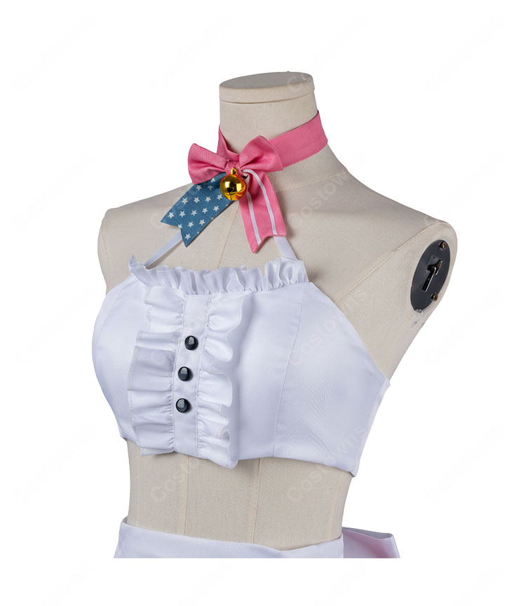 アズールレーン ハムマン 美味しい魔法 コスプレ衣装 メイド服-6