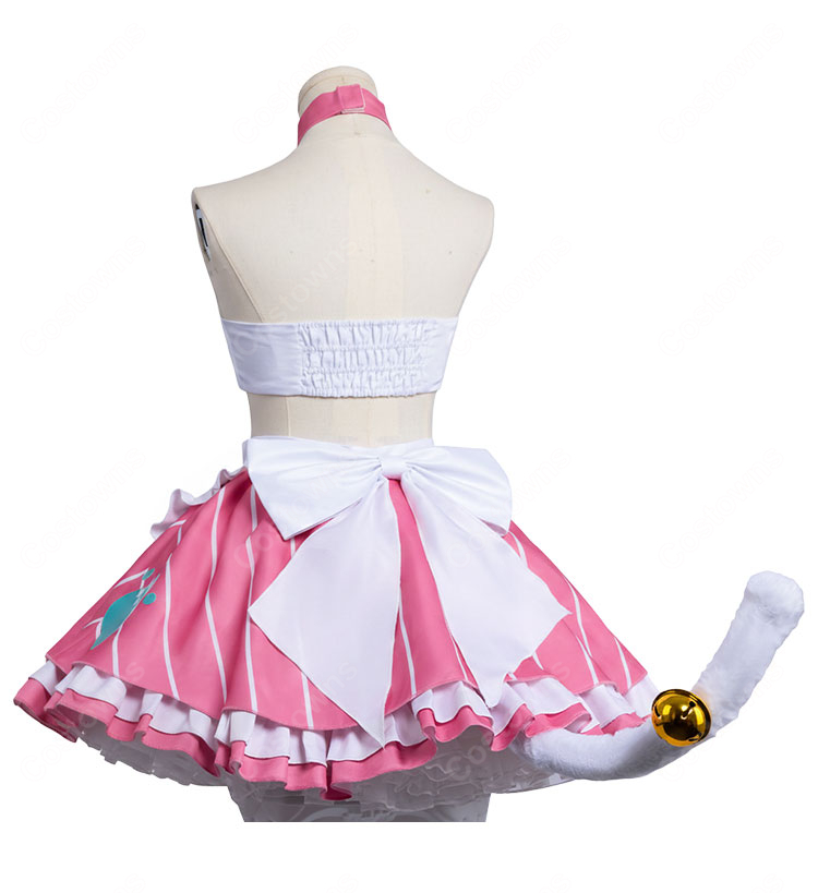 アズールレーン ハムマン 美味しい魔法 コスプレ衣装 メイド服-5