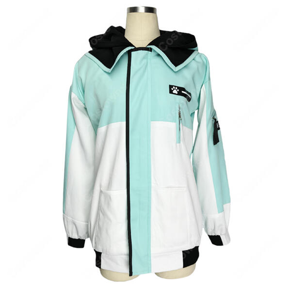 ブルーアーカイブ デカグラマトン編 才羽モモイ 才羽ミドリ コスプレ衣装 防寒着 コート オーダメイド可元の画像