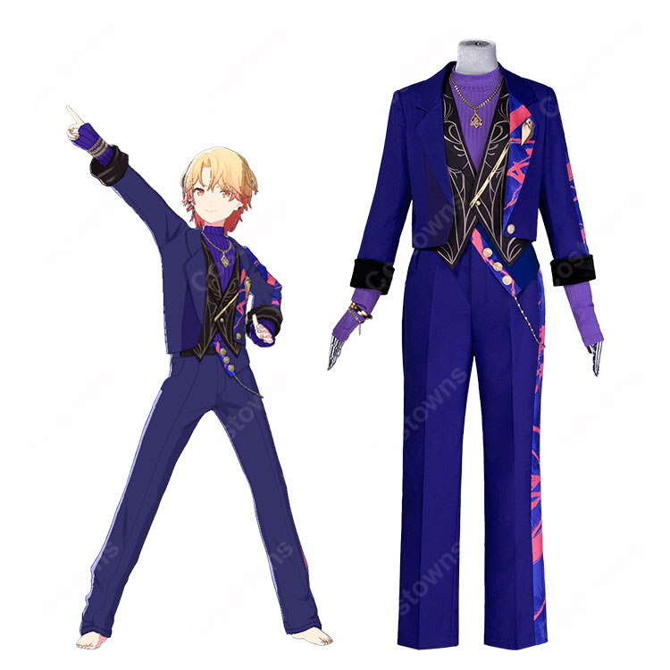 プロジェクトセカイ カラフルステージ！ feat. 初音ミク 天馬司 コスプレ衣装 ［絶望に潜る］ Biggest Bluff ライブ衣装-1