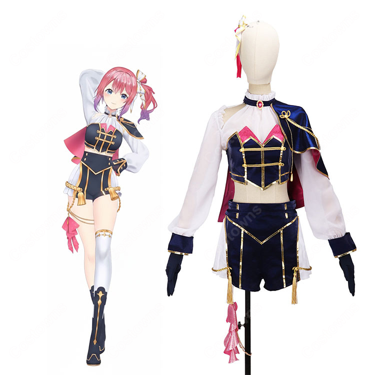 にじさんじ 倉持めると コスプレ衣装 Idios 共通衣装 VTuber コスチューム セット 高品質 変装 仮装-1