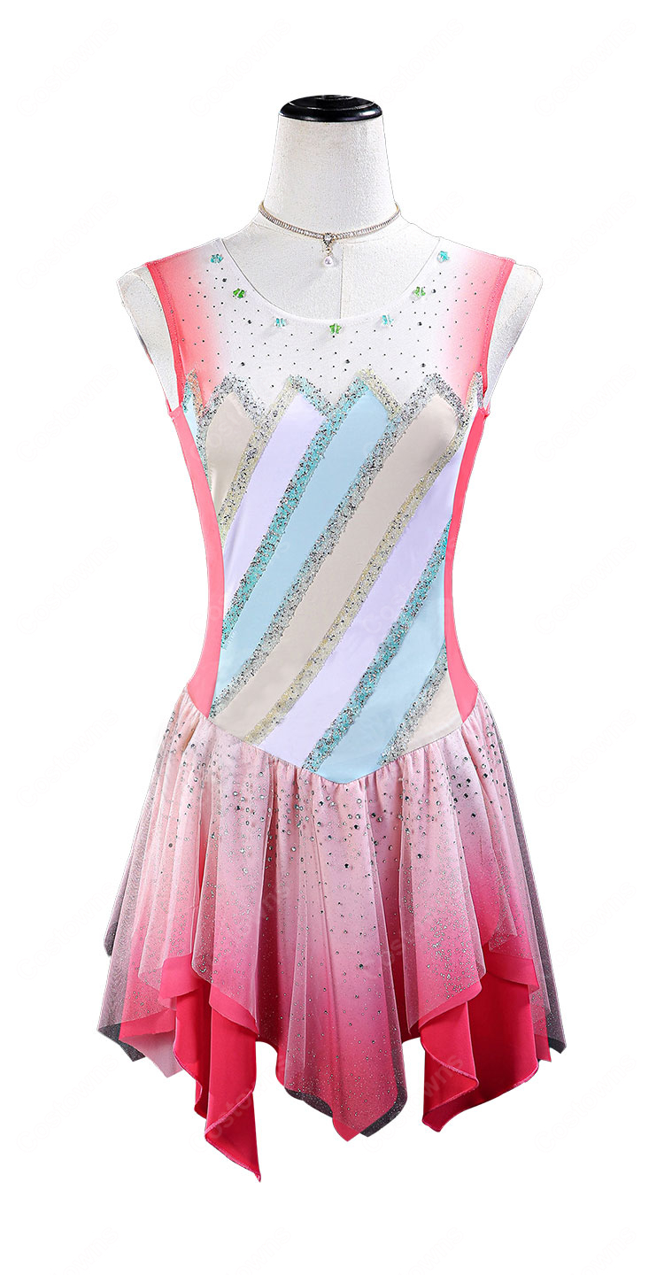 メダリスト Season 2 結束いのり コスプレ衣装 フィギュアスケート衣装-2