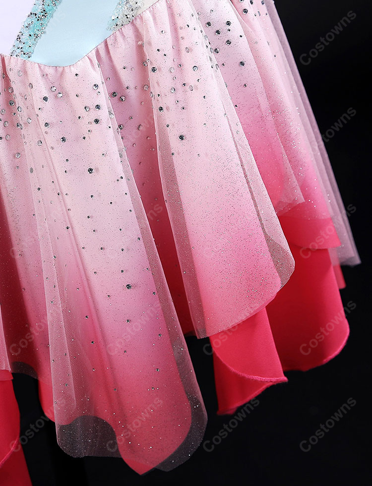 メダリスト Season 2 結束いのり コスプレ衣装 フィギュアスケート衣装-8