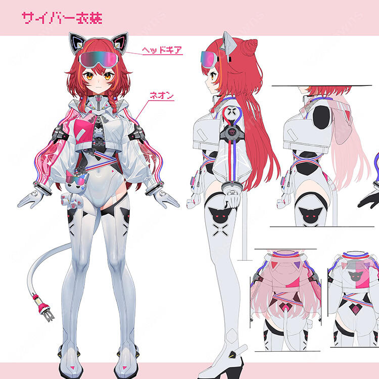 【千秋様】ぶいすぽ　猫汰つな　制服衣装 バーチャルYouTuber VTuber ぶいすぽっ！ VSPO! 猫汰つな コスプレ衣装