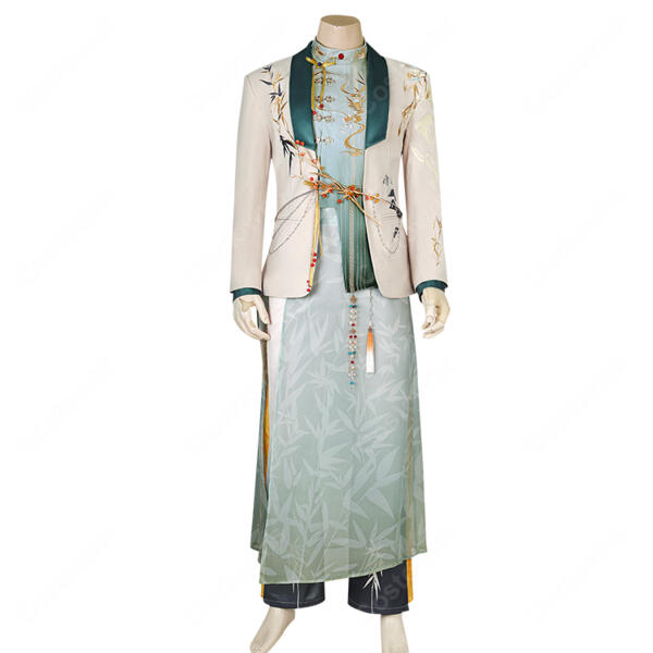 恋と深空 空渡る笛の音 コスプレ衣装 刺繍入り レイ マヒル シン セイヤ ホムラ カレ共通衣装 豪華セット ハロウィン イベント撮影元の画像