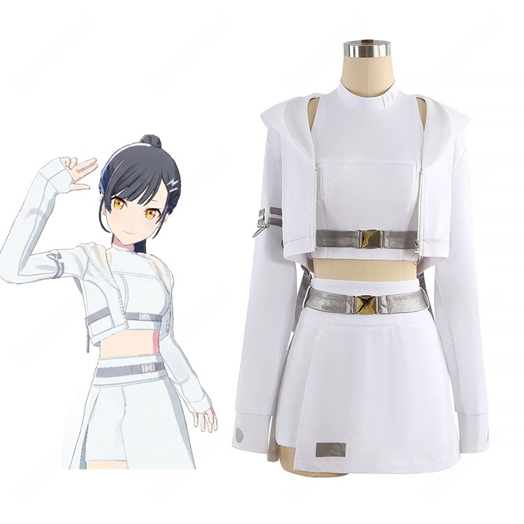 プロジェクトセカイ アクセラレイト 白石杏 小豆沢こはね コスプレ衣装-1