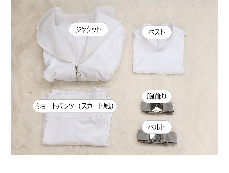 プロジェクトセカイ アクセラレイト 白石杏 小豆沢こはね コスプレ衣装-10