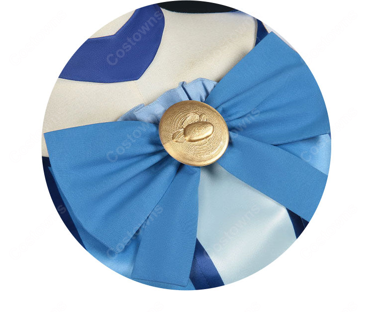 スマイルプリキュア! 青木れいか キュアビューティ コスプレ衣装 変身後 戦闘服 アニメ再現 大きいサイズ対応-6