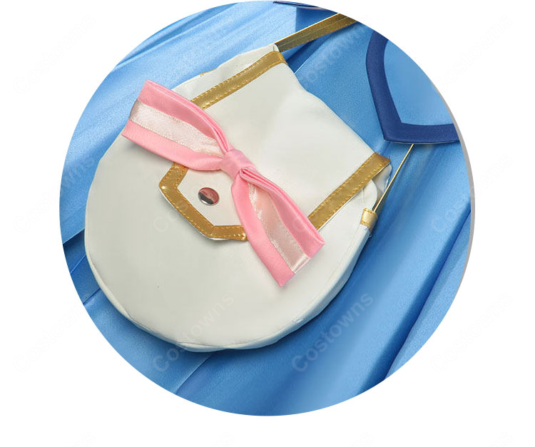 スマイルプリキュア! 青木れいか キュアビューティ コスプレ衣装 変身後 戦闘服 アニメ再現 大きいサイズ対応-9