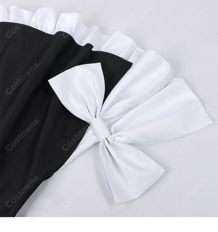 死亡遊戯で飯を食う。 桃乃（モモノ） コスプレ衣装 ゴーストハウス  メイド服-9