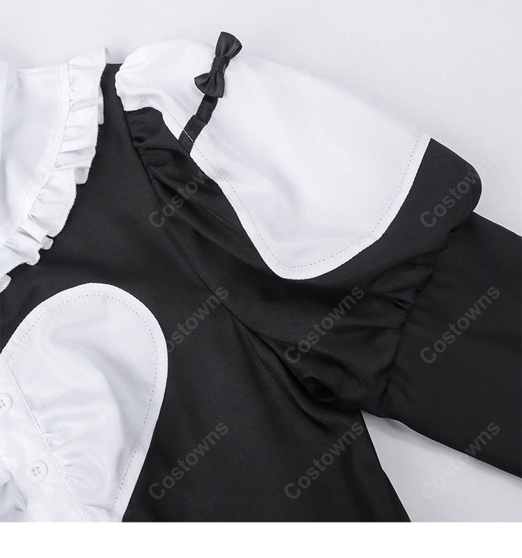 死亡遊戯で飯を食う。 桃乃（モモノ） コスプレ衣装 ゴーストハウス  メイド服-6