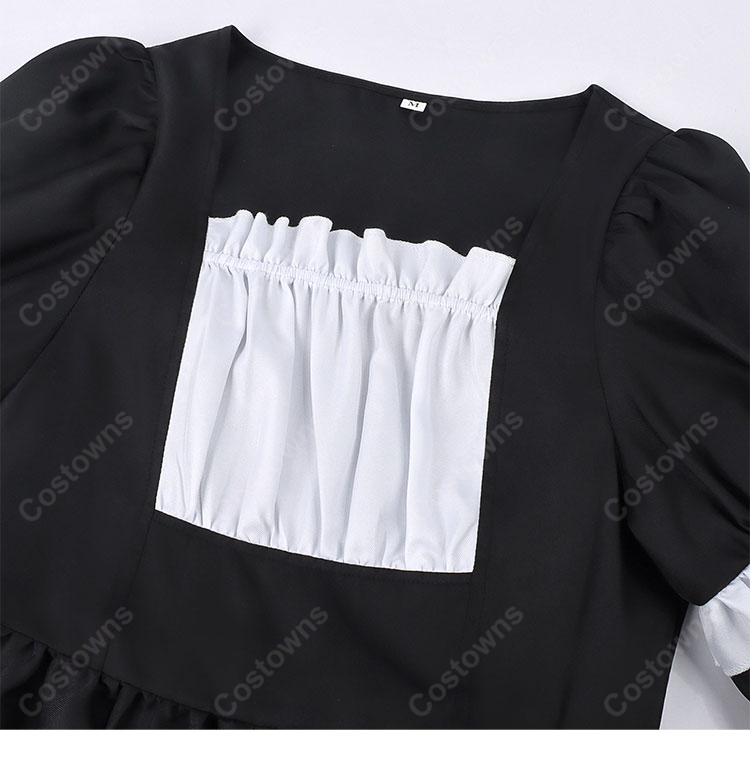 死亡遊戯で飯を食う。 金子（キンコ） コスプレ衣装 ゴーストハウス  メイド服-5