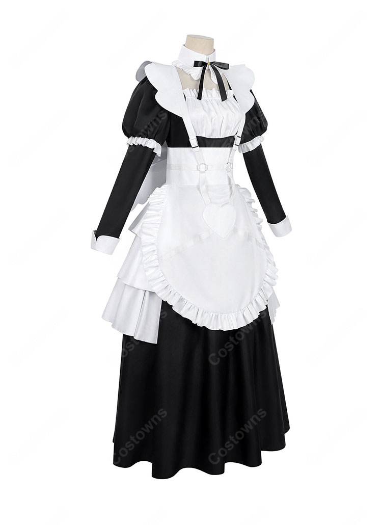 死亡遊戯で飯を食う。 金子（キンコ） コスプレ衣装 ゴーストハウス  メイド服-3