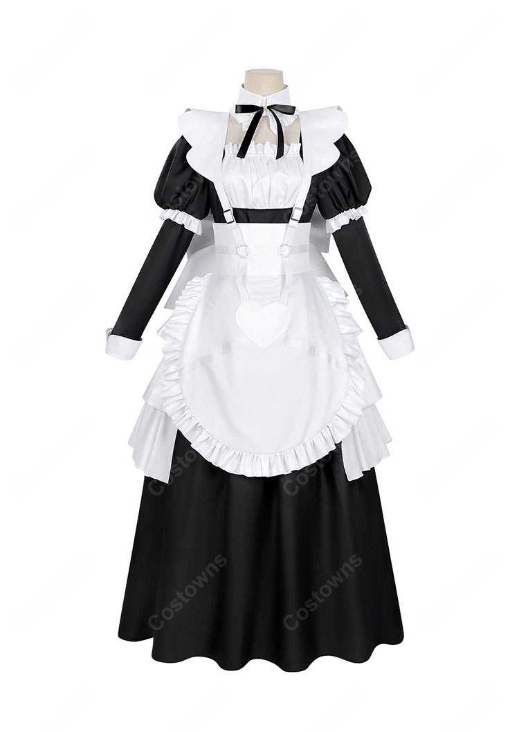 死亡遊戯で飯を食う。 金子（キンコ） コスプレ衣装 ゴーストハウス  メイド服-2