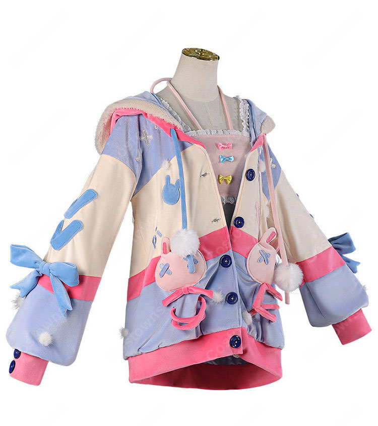 Phase-Connect VTuber Pipkin Pippa ピップキンピッパ コスプレ衣装-3