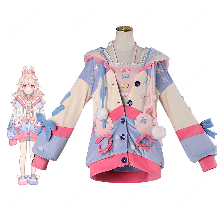 Phase-Connect VTuber Pipkin Pippa ピップキンピッパ コスプレ衣装-1